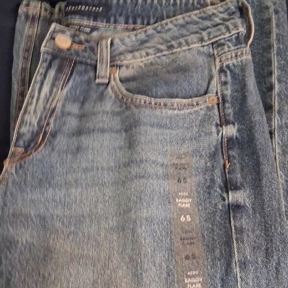 Aero NEW W/TAGS Baggy Flare Leg Jeans